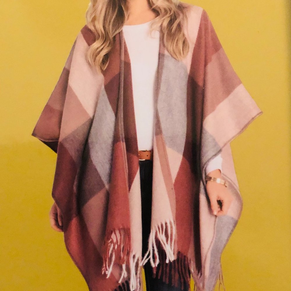 WOOLRICH Plaid Cozy & Soft Blanket Wrap Size OSFA - Picture 1 of 6